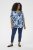 Kaffe Curve Aliana Tunic Blue Flower Animal - Tuunikad - 