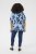 Kaffe Curve Aliana Tunic Blue Flower Animal - Tuunikad - 