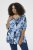 Kaffe Curve Aliana Tunic Blue Flower Animal - Tuunikad - 