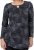 Scandinavian Caramel Triangles Tunic Dark Blue - Trükitud/pildiga T-särgid naistele - 