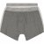 JP1880 Boxershorts Flexnamic OEKO-TEX Mid 2-Pack Grey/Off-White - Aluspesu ja ujumisriided - Aluspesu 2XL-8XL