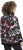 Ulla Popken Ribbon Print Turtleneck Sweatshirt Black - Sviitrid ja dressipluusid - 