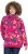 Ulla Popken Ribbon Print Turtleneck Sweatshirt Cherry Red - Sviitrid ja dressipluusid - 