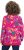 Ulla Popken Ribbon Print Turtleneck Sweatshirt Cherry Red - Sviitrid ja dressipluusid - 