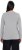 Ulla Popken Basic Round Neck Long Sleeve Slim Fit Cotton Tee Light Grey Melange - T-särgid - 