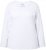 Ulla Popken Basic Round Neck Long Sleeve Slim Fit Cotton Tee Snow White - Seelikud - 
