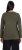 Ulla Popken Basic Round Neck Long Sleeve Slim Fit Cotton Tee Olive - T-särgid - 