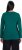 Ulla Popken Basic Round Neck Long Sleeve Slim Fit Cotton Tee Teal Green - T-särgid - 