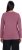 Ulla Popken Basic Round Neck Long Sleeve Slim Fit Cotton Tee Dark Rose - T-särgid - 