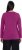 Ulla Popken Basic Round Neck Long Sleeve Slim Fit Cotton Tee Berry - T-särgid - 