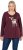 Ulla Popken Fawn Long Sleeve Graphic Tee Plum - Trükitud/pildiga T-särgid naistele - 