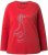 Ulla Popken Holiday Long Sleeve Graphic Tee Salsa Red - Trükitud/pildiga T-särgid naistele - 