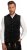 JP1880 Velvet Vest Traditional Black - Suured riided - Suurte meeste riided 2XL – 14XL