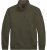 Double Outfitters MTOP-1163 Poole tõmblukuga dressipluus Khaki - Sviitrid ja dressipluusid - Meeste suured kapuutsiga jakid suurustes 2XL – 14XL