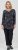 Scandinavian Caramel Triangles Tunic Dark Blue - Trükitud/pildiga T-särgid naistele - 