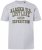 JP1880 T-shirt Short Sleeve Chest Print Grey Melange - T-särgid - Suured T-särgid 2XL – 14XL