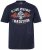 JP1880 T-Shirt Short Sleeve Chest Print Navy - T-särgid - Suured T-särgid 2XL – 14XL
