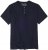 Adamo Silas Regular fit Serafino T-shirt Navy - T-särgid - Suured T-särgid 2XL – 14XL