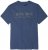 Adamo Simon Regular fit Printed T-shirt Denim Blue - T-särgid - Suured T-särgid 2XL – 14XL