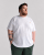Motley Denim Stockholm T-shirt White - T-särgid - Suured T-särgid 2XL – 14XL