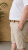 Kam Jeans 3402 Belted Dobby Weave Stretch Chino Shorts Beige - Lühikesed püksid - Lühikesed Püksid suured suurused: W40-W60
