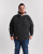 Motley Denim Copenhagen Hoodie Charcoal - Sviitrid ja dressipluusid - Meeste suured kapuutsiga jakid suurustes 2XL – 14XL