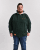 Motley Denim Copenhagen Hoodie Racing Green - Sviitrid ja dressipluusid - Meeste suured kapuutsiga jakid suurustes 2XL – 14XL