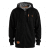 Motley Denim Copenhagen Hoodie Black - Sviitrid ja dressipluusid - Meeste suured kapuutsiga jakid suurustes 2XL – 14XL