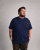 Motley Denim Milan T-särk Tumesinine - T-särgid - Suured T-särgid 2XL – 14XL