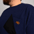 Motley Denim Milan T-särk Tumesinine - T-särgid - Suured T-särgid 2XL – 14XL