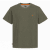 Motley Denim Stockholm T-shirt Dark Khaki - T-särgid - Suured T-särgid 2XL – 14XL