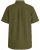 Motley Denim Zagreb Lühikeste Varrukatega Särk Tume khaki - Särgid - Meeste suured särgid 2XL – 8XL