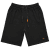 Motley Denim Paris Sweatshorts Black - Dressipüksid ja -šortsid - Spordipüksid ja Lühikesed Spordipüksid
