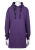 Nora Mikken KRISTINA Long Hoodie Purple - Sviitrid ja dressipluusid - 