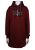 Nora Mikken KADRI WHITE Long Hoodie Burgundy - Sviitrid ja dressipluusid - 