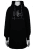 Nora Mikken KADRI WHITE Long Hoodie Black - Sviitrid ja dressipluusid - 