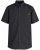 Motley Denim Zagreb Lühikeste Varrukatega Särk Tumehall - Särgid - Meeste suured särgid 2XL – 8XL