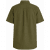 Motley Denim Zagreb Lühikeste Varrukatega Särk Tume khaki - Särgid - Meeste suured särgid 2XL – 8XL