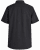 Motley Denim Zagreb Lühikeste Varrukatega Särk Tumehall - Särgid - Meeste suured särgid 2XL – 8XL