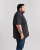 Motley Denim Zagreb Lühikeste Varrukatega Särk Tumehall - Särgid - Meeste suured särgid 2XL – 8XL