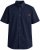 Motley Denim Zagreb Lühikeste Varrukatega Särk Tumesinine - Särgid - Meeste suured särgid 2XL – 8XL