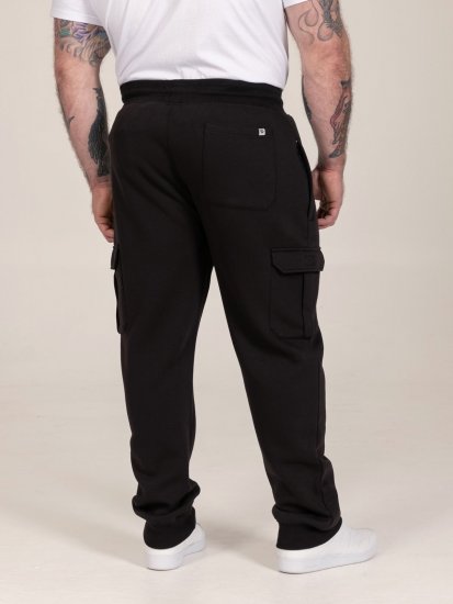 D555 Dexter 1 Cargo Jogger With Bear Embroidery TALL Must - TALL dressipüksid - TALL dressipüksid pikkadele meestele