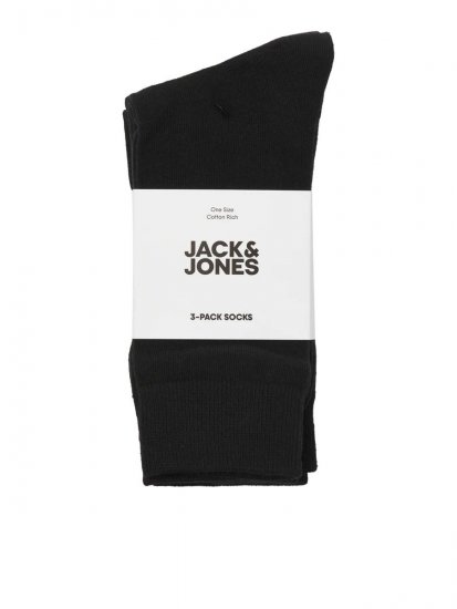 Jack & Jones Rafael Sokid Must 3 paari - Aluspesu ja ujumisriided - Aluspesu 2XL-8XL