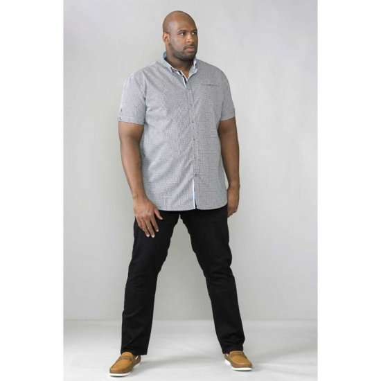 D555 Claude Stretch Jeans Black TALL SIZES - MEESTERIIDED MT-6XLT - Pikad meeste riided