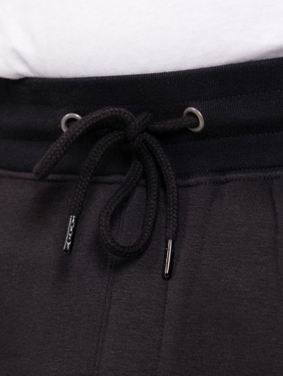 D555 Dexter 1 Cargo Jogger With Bear Embroidery Must - Dressipüksid ja -šortsid - Spordipüksid ja Lühikesed Spordipüksid