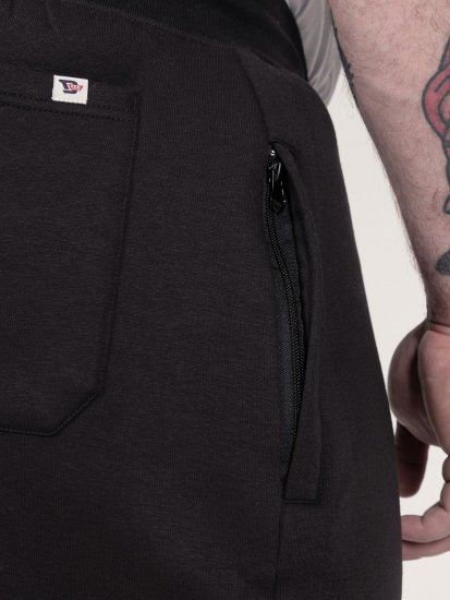 D555 Dexter 1 Cargo Jogger With Bear Embroidery TALL Must - TALL dressipüksid - TALL dressipüksid pikkadele meestele