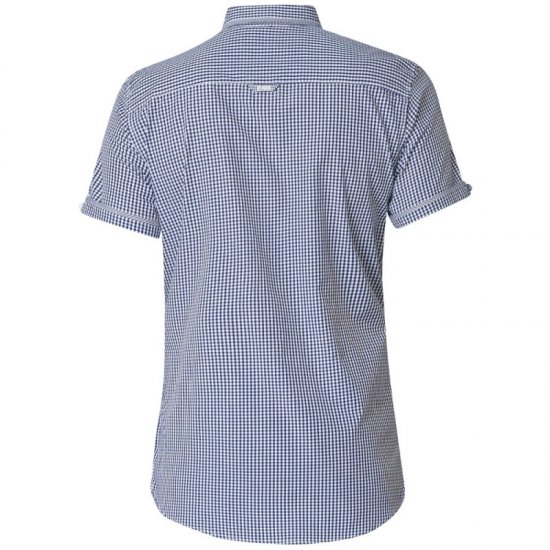 D555 Hank Gingham Short Sleeve Shirt - Särgid - Meeste suured särgid 2XL – 8XL