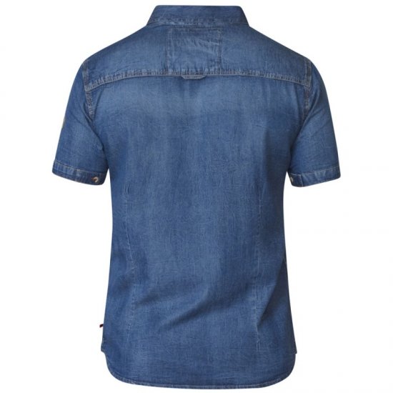 D555 Mike Denim Shirt - Särgid - Meeste suured särgid 2XL – 8XL
