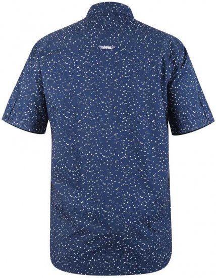 D555 FINDON Print Shirt - Särgid - Meeste suured särgid 2XL – 8XL