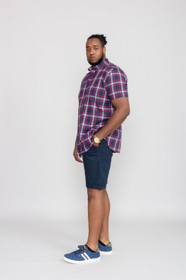 D555 RIPLEY Shirt With Pocket - Särgid - Meeste suured särgid 2XL – 8XL